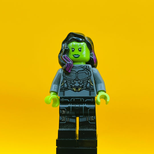 LEGO Marvel Super Heroes Minifigure Gamora - Sliver Armor sh0388