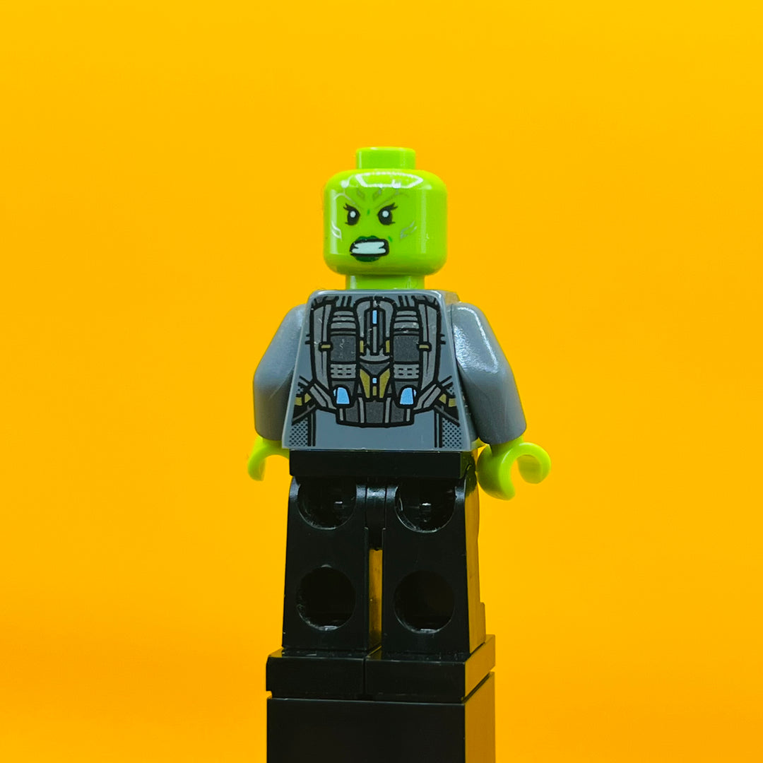 LEGO Marvel Super Heroes Minifigure Gamora - Sliver Armor sh0388