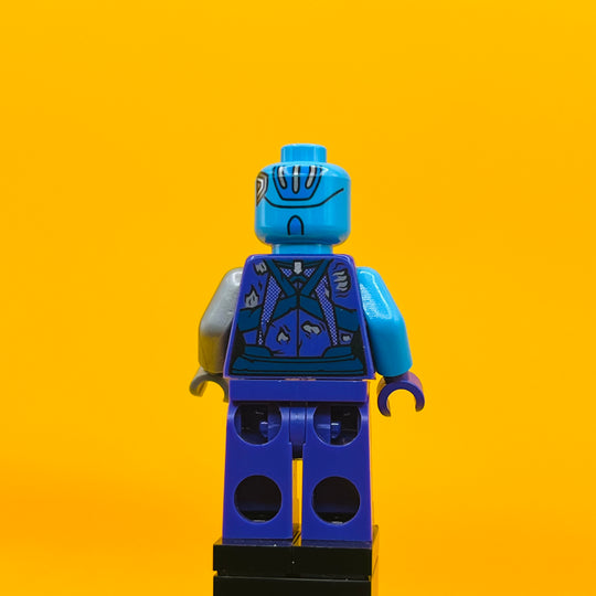 LEGO Marvel Super Heroes Minifigure Nebula - Dark Azure Head, Torn Outfit sh0386