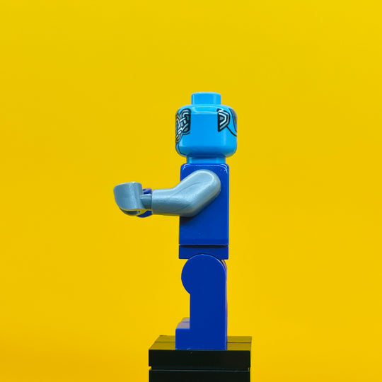 LEGO Marvel Super Heroes Minifigure Nebula - Dark Azure Head, Torn Outfit sh0386
