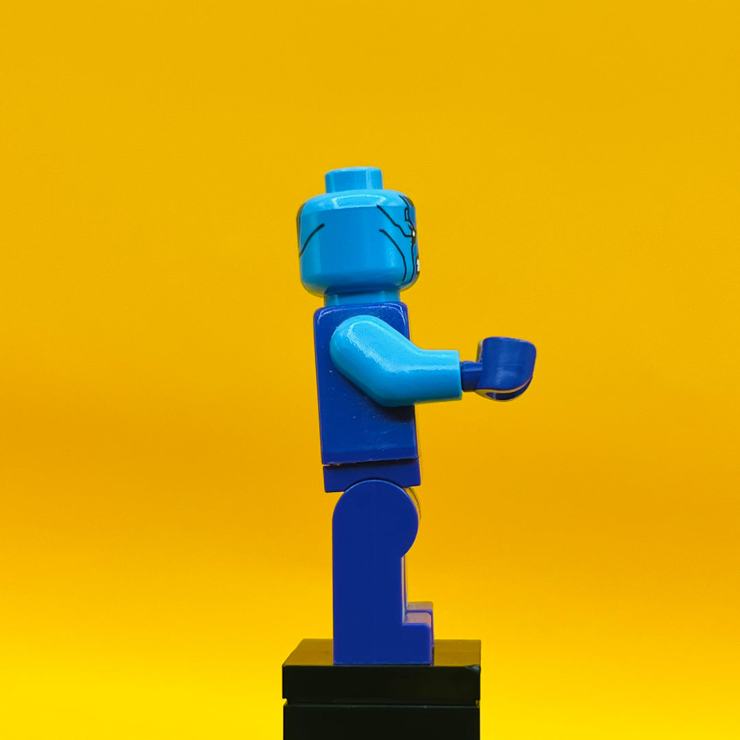 LEGO Marvel Super Heroes Minifigure Nebula - Dark Azure Head, Torn Outfit sh0386