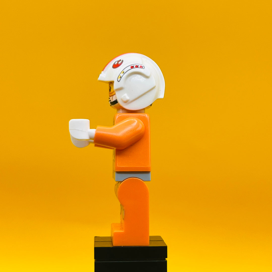 LEGO Star Wars Minifigure Luke Skywalker (Pilot, Printed Legs, Cheek Lines) sw0569