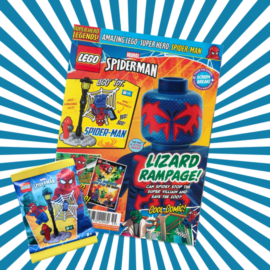 The Brickheads Box | LEGO® Superhero Legends Magazine Subscription - Free Shipping