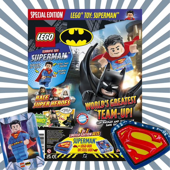 🦇 The Brickheads Box | LEGO® Batman & DC Super Heroes Magazine Subscription – Free Shipping