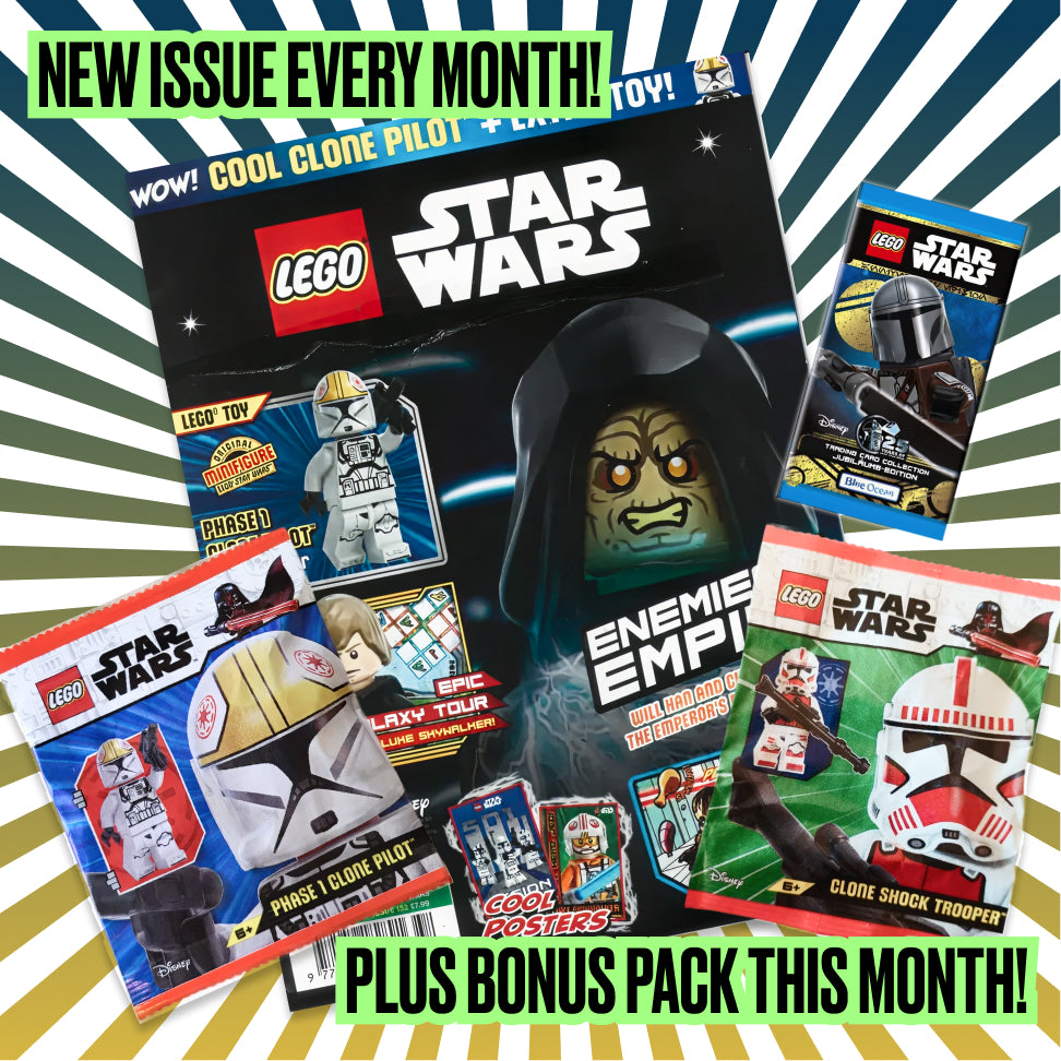 🚀 The Brickheads Box | LEGO® Star Wars Magazine Subscription + More – Free Shipping