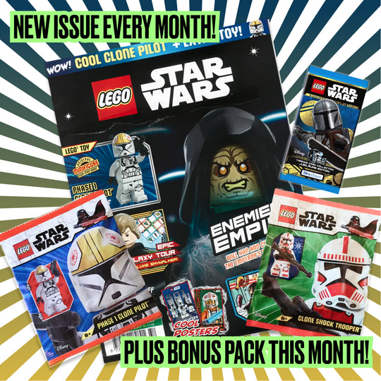 🚀 The Brickheads Box | LEGO® Star Wars Magazine Subscription + More – Free Shipping